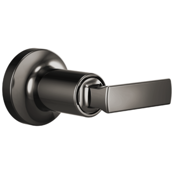Brizo Kintsu®: Sensori Volume Control Trim with Lever Handle In Brilliance Black Onyx