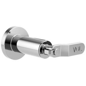 Brizo Litze®: Sensori® Volume Control Trim – Industrial Lever In Chrome