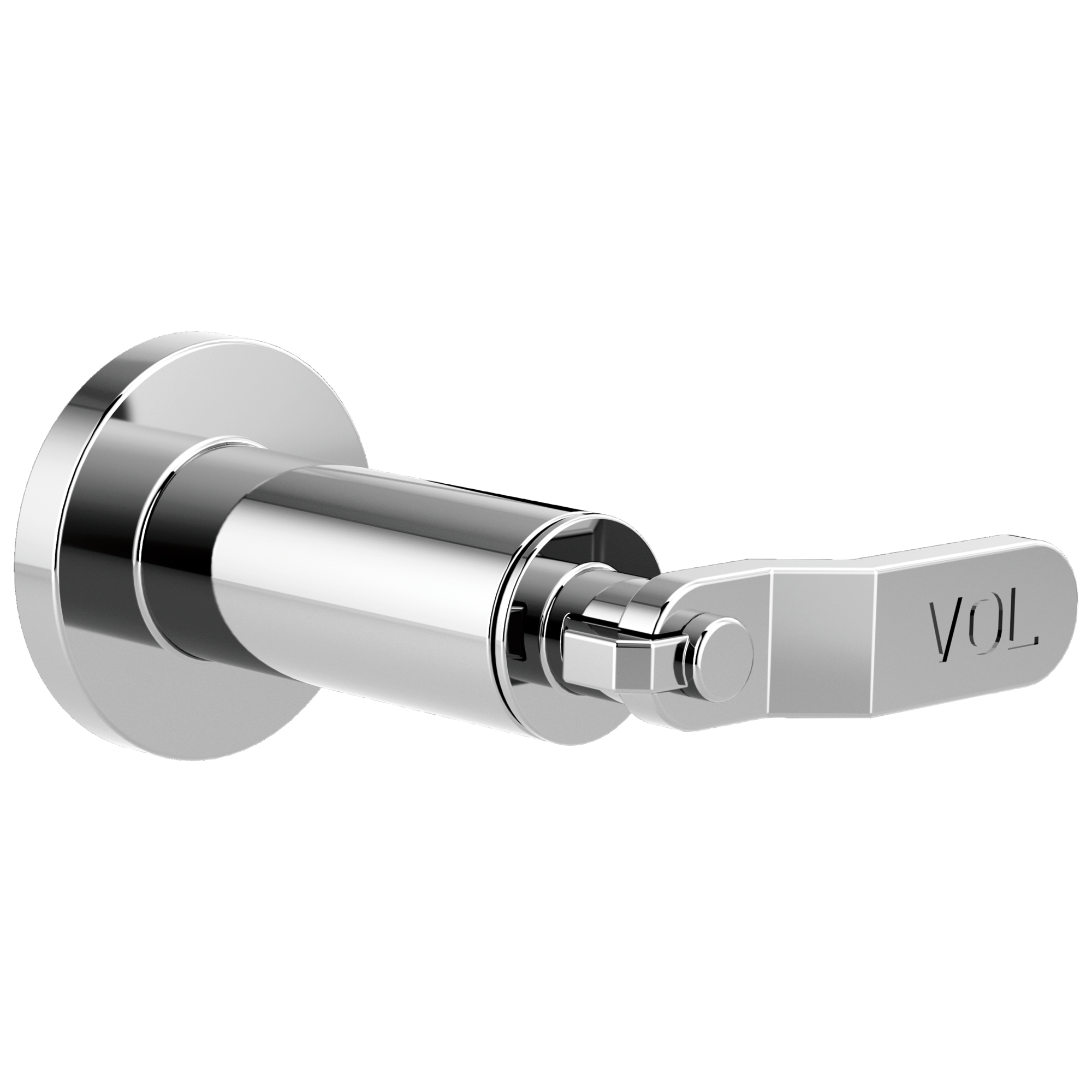Brizo Litze®: Sensori® Volume Control Trim - Industrial Lever In Chrome