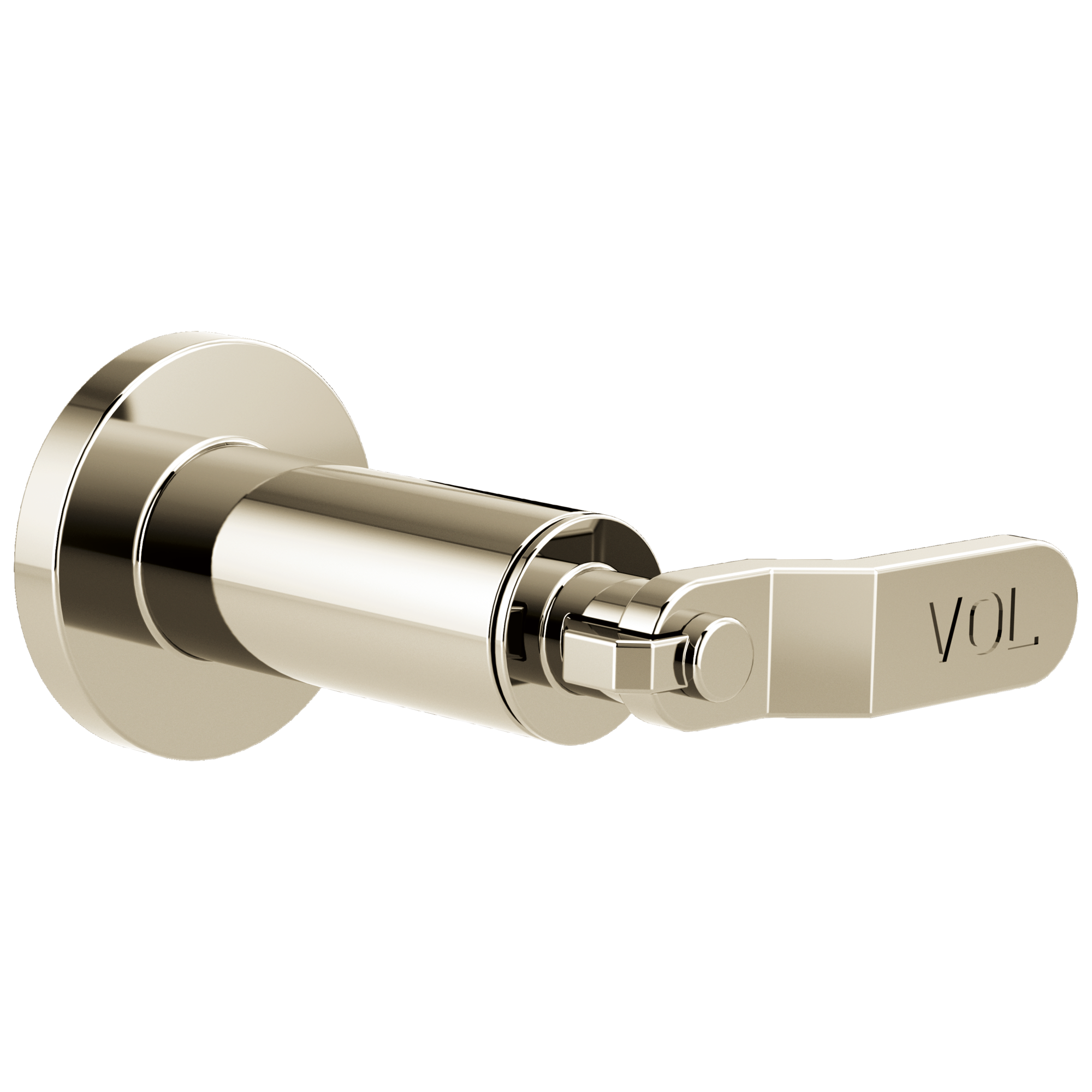 Brizo Litze®: Sensori® Volume Control Trim - Industrial Lever In Polished Nickel