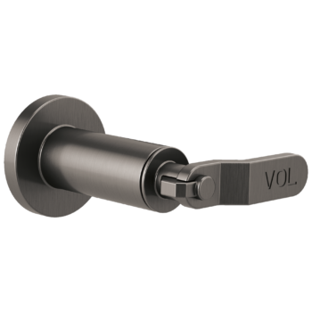 Brizo Litze®: Sensori® Volume Control Trim - Industrial Lever In Luxe Steel