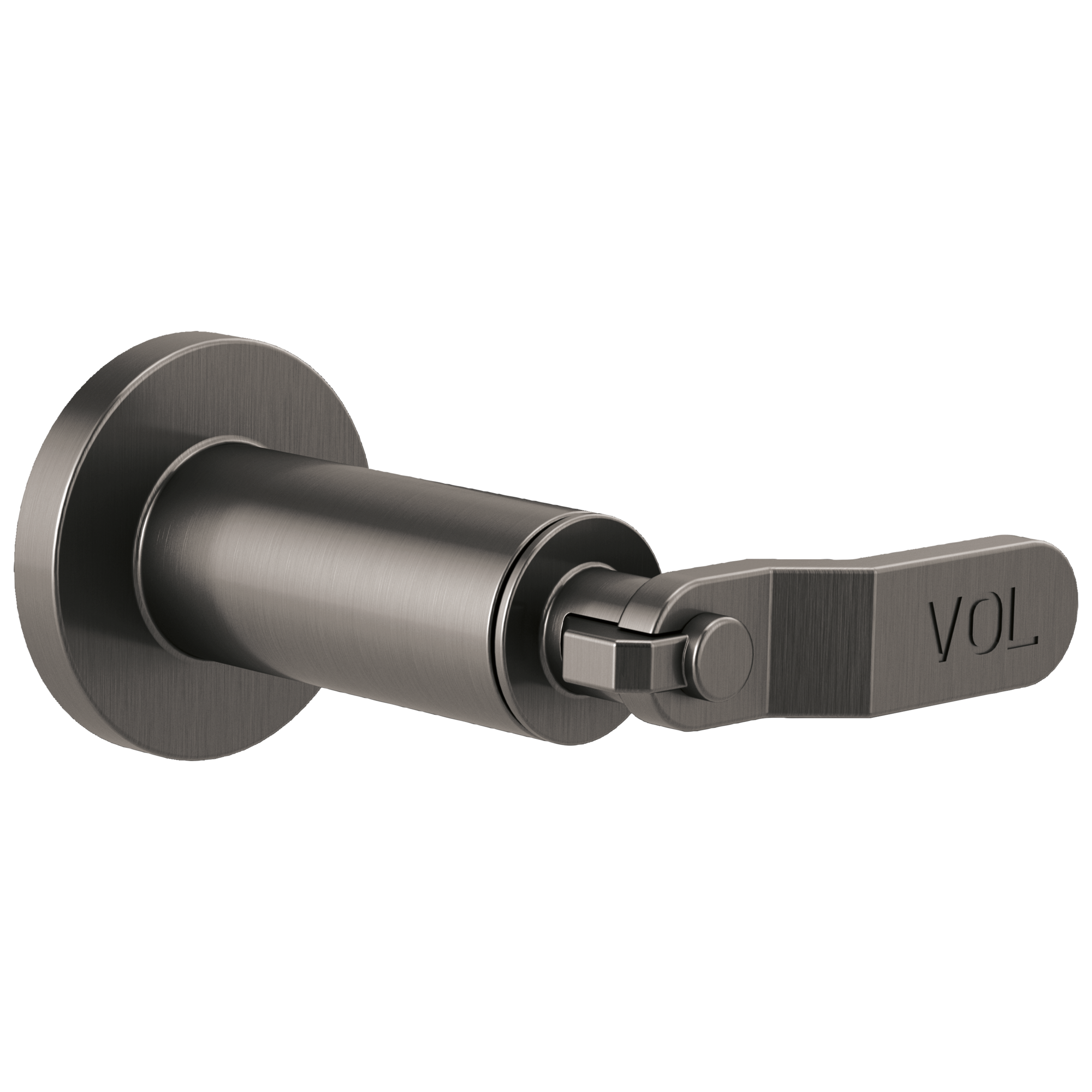 Brizo Litze®: Sensori® Volume Control Trim - Industrial Lever In Luxe Steel