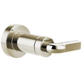 Brizo Litze®: Sensori® Volume Control Trim -  Notch Lever In Polished Nickel