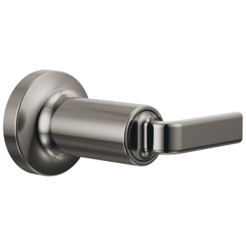 Brizo Allaria™: Sensori® Volume Control Trim with Twist Lever Handle In Brilliance Black Onyx
