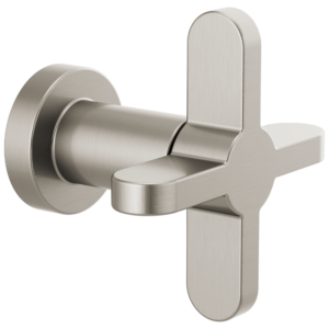 Brizo Odin®: Sensori® Volume Control with Cross Handle In Brushed Nickel