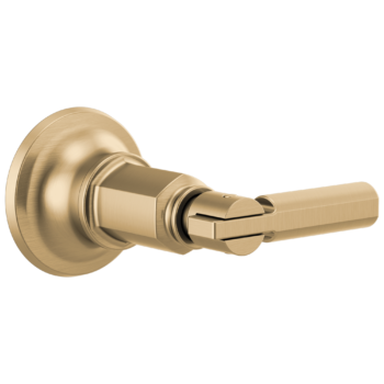 Brizo Invari®: Sensori® Volume Control Trim With Lever Handle In Luxe Gold