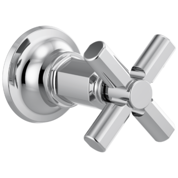 Brizo Invari®: Sensori® Volume Control Trim With Cross Handle In Chrome