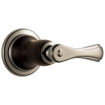 Brizo Charlotte®: Sensori® Volume Control Trim In Cocoa Bronze / Polished Nickel