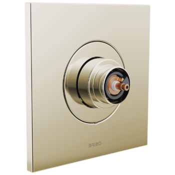 Brizo Frank Lloyd Wright®: Sensori® Thermostatic Valve Trim - Less Handle In Polished Nickel