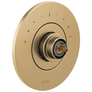 Brizo Litze®: Sensori® Thermostatic Valve Trim – Less Handle In Luxe Gold