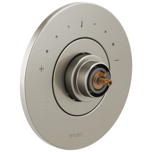 Brizo Litze®: Sensori® Thermostatic Valve Trim – Less Handle In Luxe Nickel