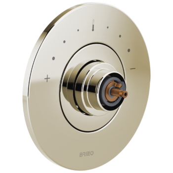 Brizo Litze®: Sensori® Thermostatic Valve Trim - Less Handle In Polished Nickel