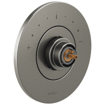 Brizo Litze®: Sensori® Thermostatic Valve Trim - Less Handle In Luxe Steel