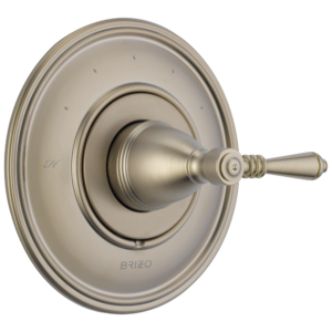 Brizo Brizo Traditional: Sensori® Thermostatic Valve Trim – Lever In Brushed Nickel