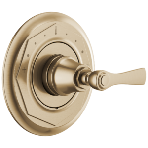 Brizo Rook®: Sensori Thermostatic Valve Trim – Lever In Luxe Gold