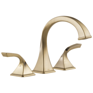 Brizo Virage®: Roman Tub Faucet In Luxe Gold