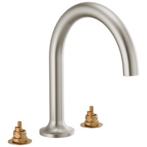 Brizo Odin®: Roman Tub Faucet – Less Handles In Brushed Nickel