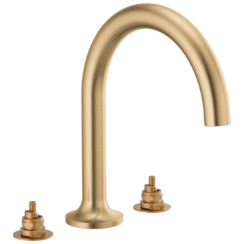 Brizo Odin®: Roman Tub Faucet - Less Handles In Luxe Gold