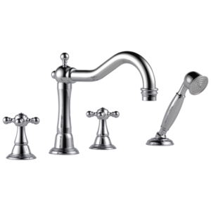 Brizo Tresa®: Roman Tub Trim with Hand Shower In Chrome