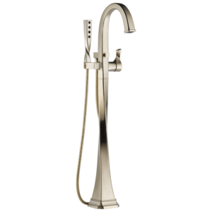 Brizo Virage®: Single-Handle Freestanding Tub Filler In Brushed Nickel