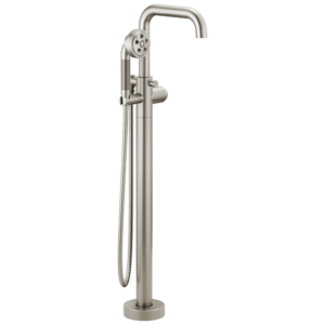 Brizo Litze®: Single-Handle Freestanding Tub Filler – Less Handle In Luxe Nickel