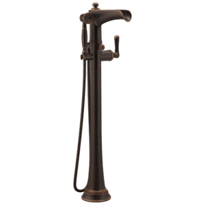 Brizo Rook®: Freestanding Floor Mount Tub Filler In Venetian Bronze