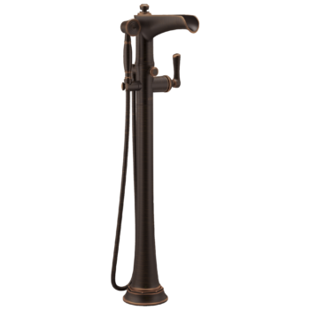 Brizo Rook®: Freestanding Floor Mount Tub Filler In Venetian Bronze