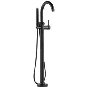 Brizo Jason Wu for Brizo™: Single-Handle Freestanding Tub Filler In Matte Black