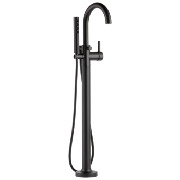 Brizo Jason Wu for Brizo™: Single-Handle Freestanding Tub Filler In Matte Black