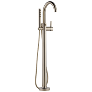 Brizo Odin®: Single-Handle Freestanding Tub Filler In Brushed Nickel