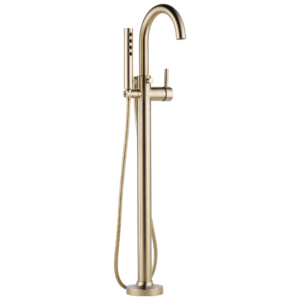 Brizo Odin®: Single-Handle Freestanding Tub Filler In Luxe Gold