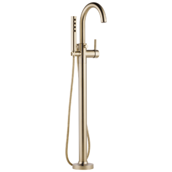 Brizo Odin®: Single-Handle Freestanding Tub Filler In Luxe Gold