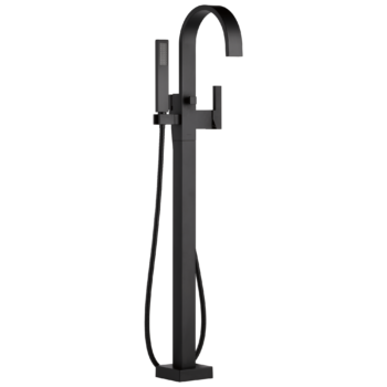 Brizo Siderna®: Single-Handle Freestanding Tub Filler In Matte Black