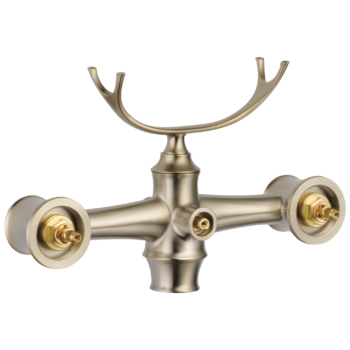 Brizo Brizo Traditional: Two-Handle Freestanding Tub Filler Body Assembly Trim - Less Handles In Brushed Nickel