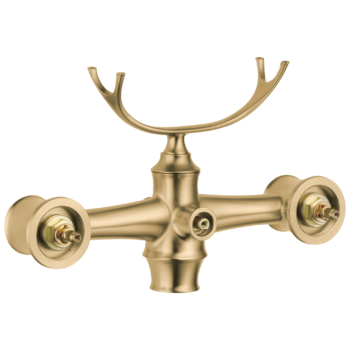 Brizo Brizo Traditional: Two-Handle Freestanding Tub Filler Body Assembly Trim - Less Handles In Luxe Gold