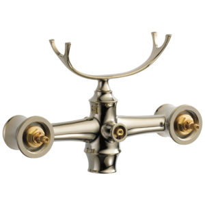 Brizo Brizo Traditional: Two-Handle Freestanding Tub Filler Body Assembly Trim – Less Handles In Polished Nickel
