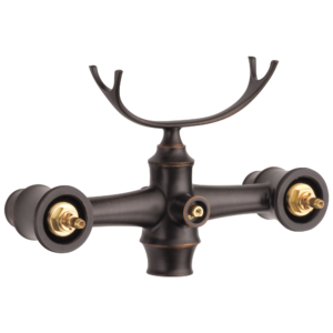 Brizo Brizo Traditiol: Two-Handle Freestanding Tub Filler Body Assembly Trim – Less Handles In Venetian Bronze