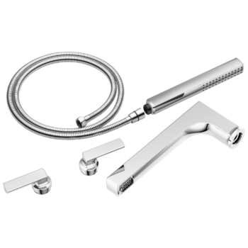 Brizo Kintsu®: Two-Handle Tub Filler Trim Kit With Lever Handles In Chrome