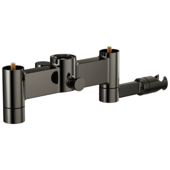 Brizo Kintsu®: Two-Handle Tub Filler Body Assembly In Brilliance Black Onyx