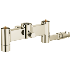 Brizo Frank Lloyd Wright®: Two-Handle Tub Filler Body Assembly – Less Handles In Polished Nickel