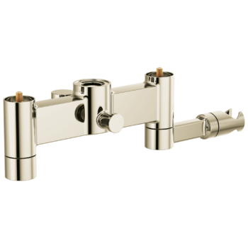 Brizo Frank Lloyd Wright®: Two-Handle Tub Filler Body Assembly - Less Handles In Polished Nickel