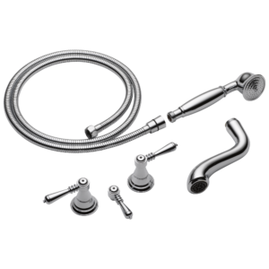Brizo Tresa®: Two-Handle Tub Filler Trim Kit with Lever Handles In Chrome
