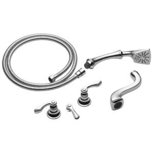 Brizo Charlotte®: Two-Handle Tub Filler Trim Kit In Chrome