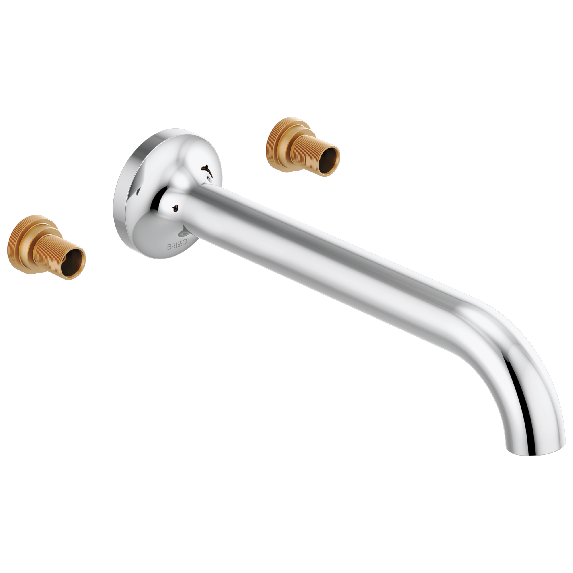 Brizo Odin®: Two-Handle Wall Mount Tub Filler - Less Handles In Chrome