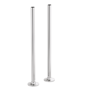 Brizo Kintsu®: Floor Mount Tub Filler Unions In Chrome