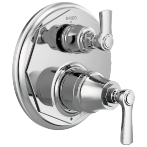 Brizo Rook®: Pressure Balance Valve with Integrated 3-Function Diverter Trim In Chrome