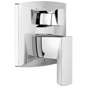 Brizo Vettis®: Pressure Balance Valve With Integrated 3-Function Diverter Trim In Chrome