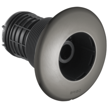 Brizo Essential™ Shower: Hydrachoice Max® Round Body Spray Trim In Luxe Steel