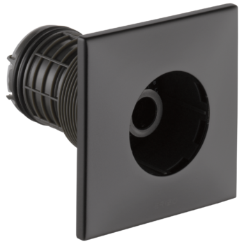 Brizo Essential™ Shower: Hydrachoice Max® Square Body Spray Trim In Matte Black