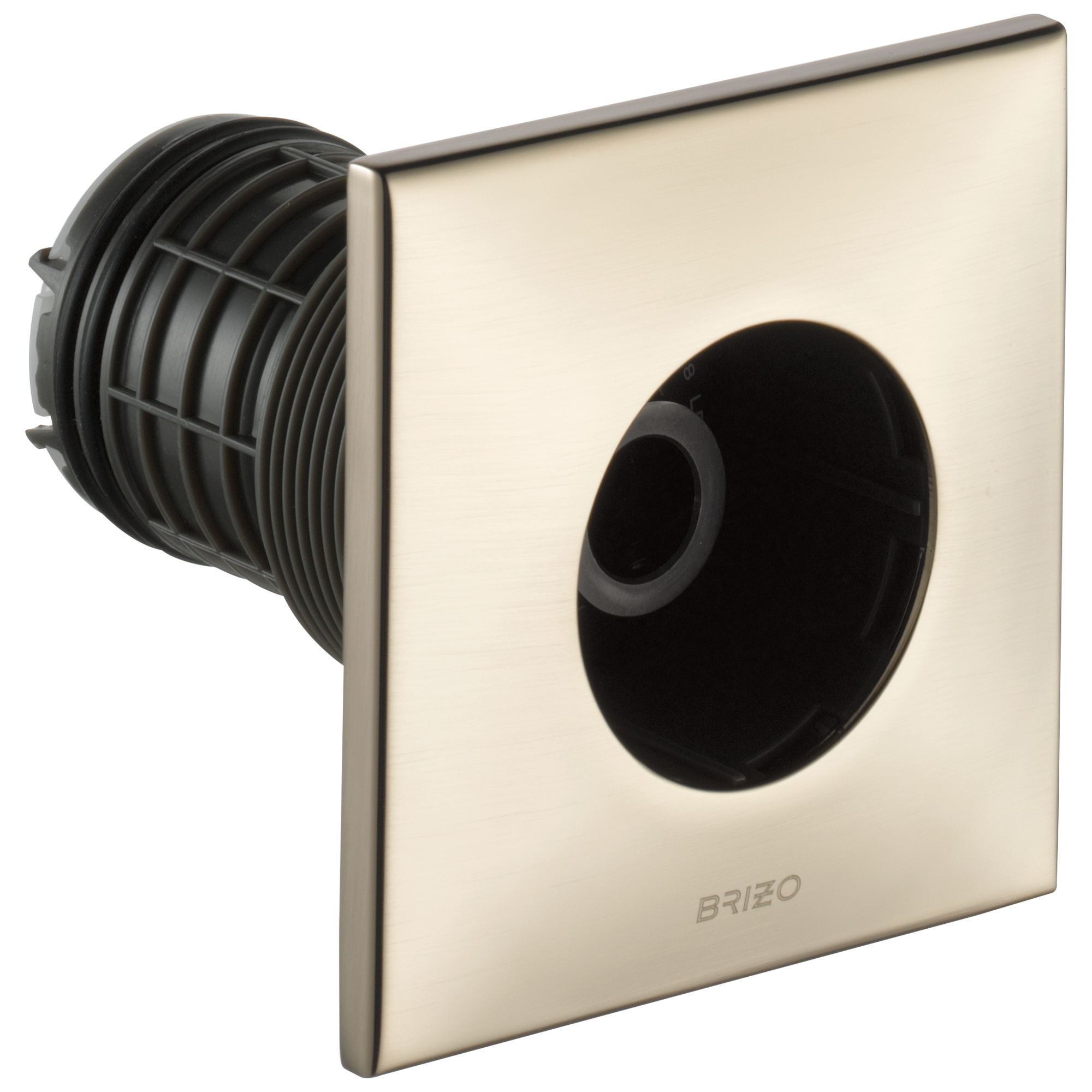 Brizo Essential™ Shower: Hydrachoice Max® Square Body Spray Trim In Brushed Nickel